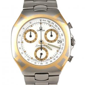 オメガ シーマスターポラリスクロノグラフ GPコンビ SSxGP クォーツ