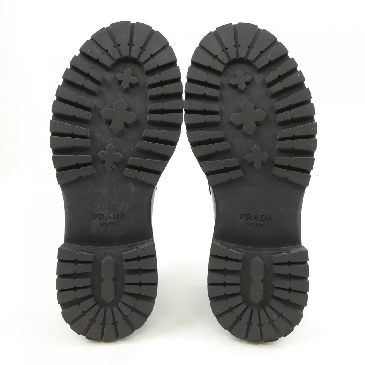 プラダ PRADA トライアングルロゴ レザーローファー 2DE148 シューズ