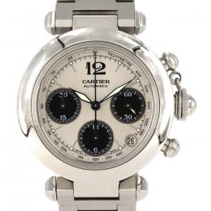 Cartier Pasha C 計時碼表 W31048M7 SS自動上弦