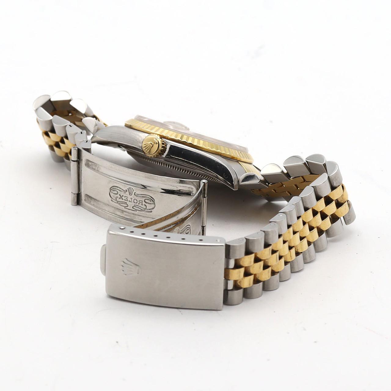 【ノーメンテナンス還元価格】ロレックス デイトジャスト 16233G. SSxYG 自動巻 S番