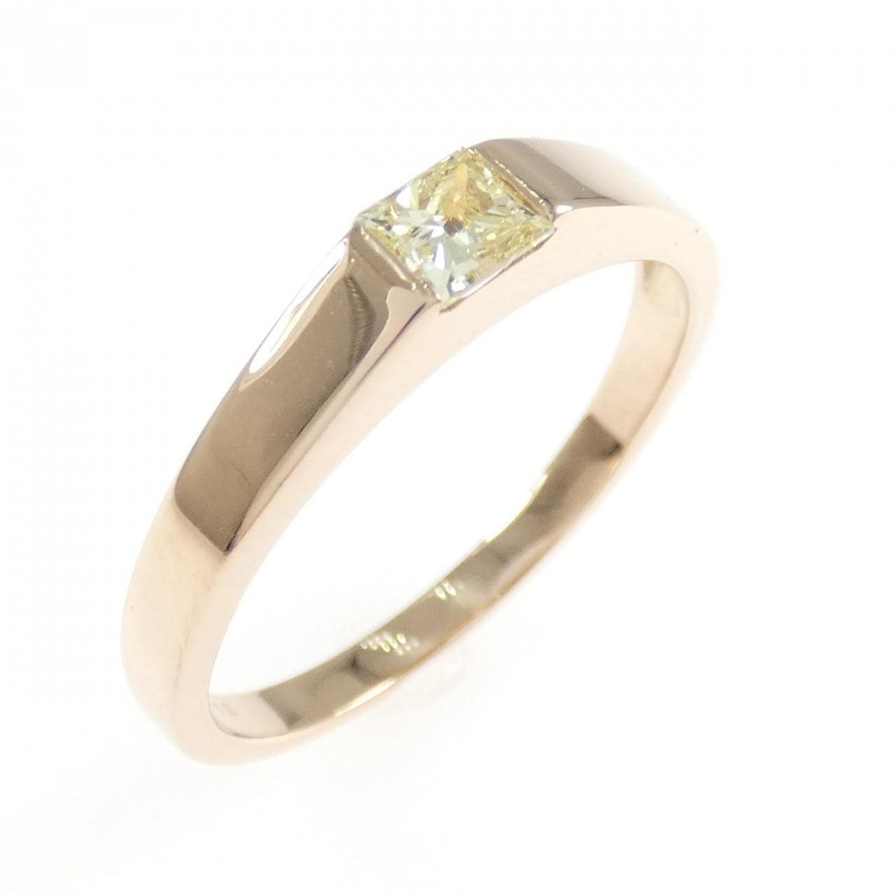 K18PG ダイヤモンド リング 0.18CT