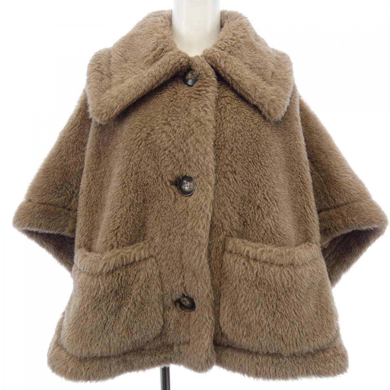 マックスマーラ Max Mara TERZO 473618 テディベア ケープ