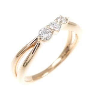 K18PG ダイヤモンド リング 0.20CT