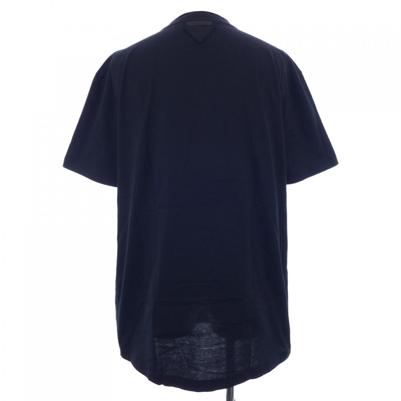プラダ PRADA トライアングルロゴ UJM493 S181 ILK Tシャツ