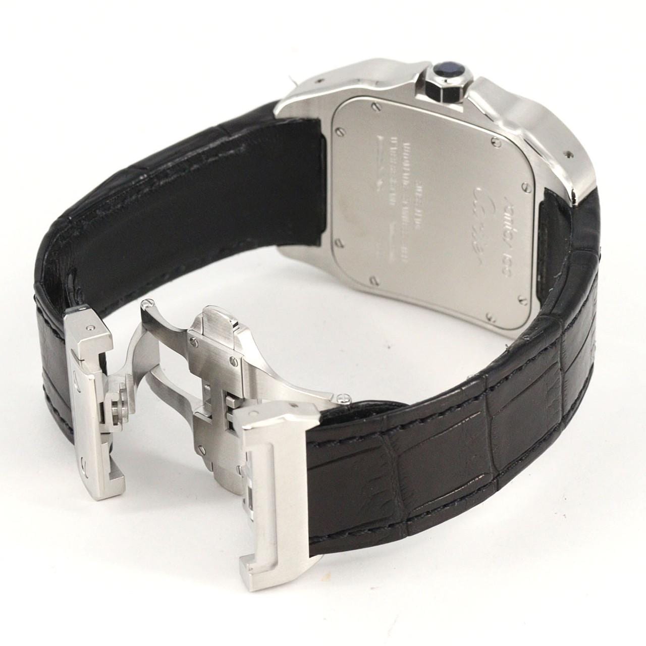 カルティエ サントス100 LM W20073X8 SS 自動巻