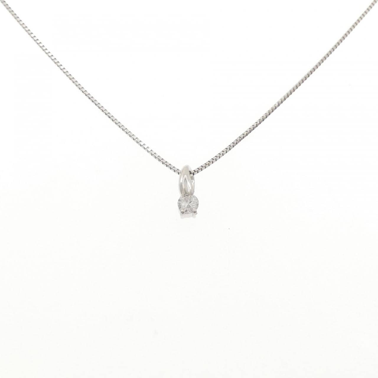 PT900/PT850 ダイヤモンド ネックレス 0.10CT