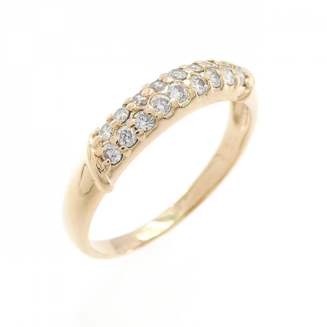 K18PG ダイヤモンド リング 0.30CT
