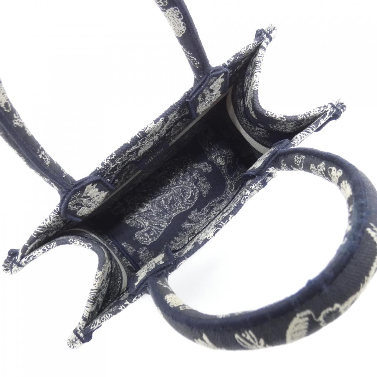 クリスチャンディオール REVERSE TOILE DE JOUY ディオール ブック トート スモール M1265ZRGO バッグ