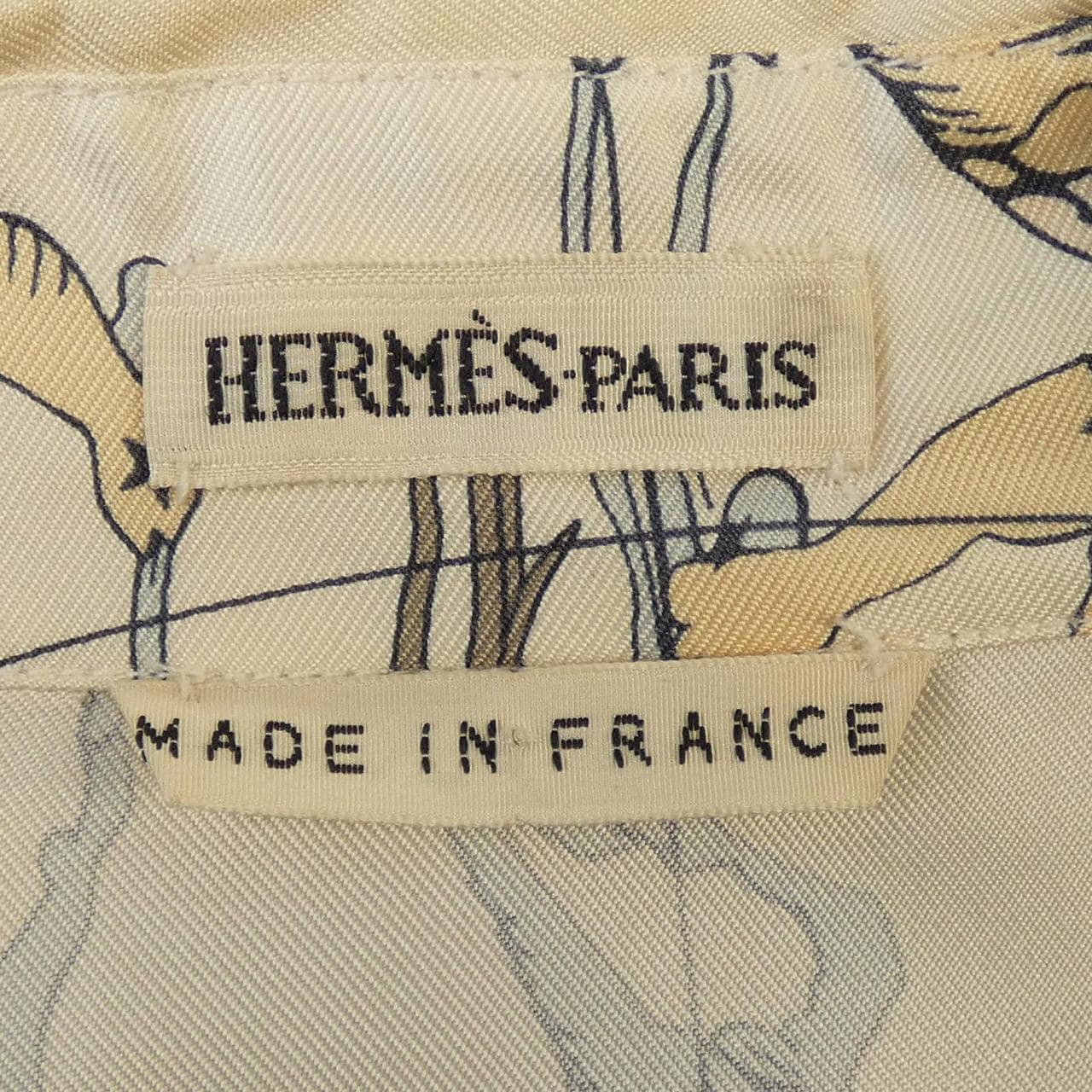 【ヴィンテージ】エルメス HERMES S/Sシャツ