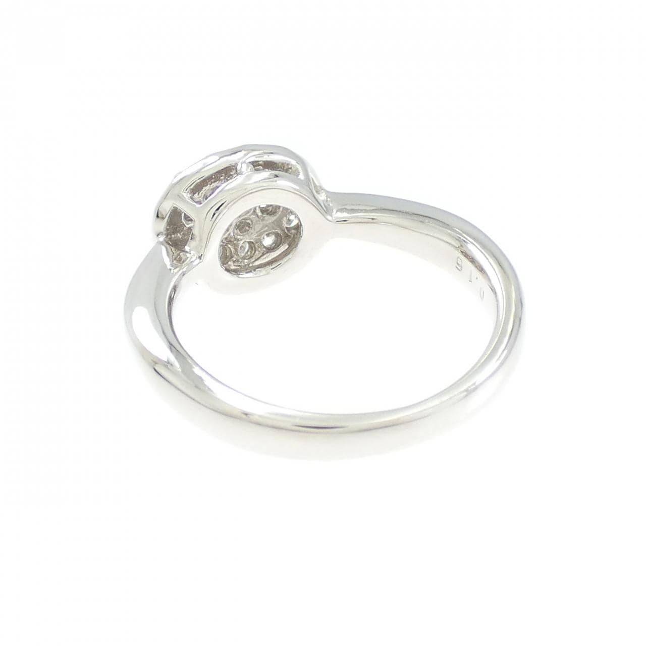 PT900 ダイヤモンド ピンキーリング 0.16CT