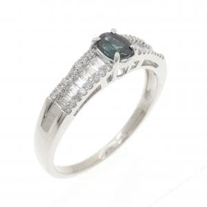 PT900 グリーンガーネット リング 0.388CT