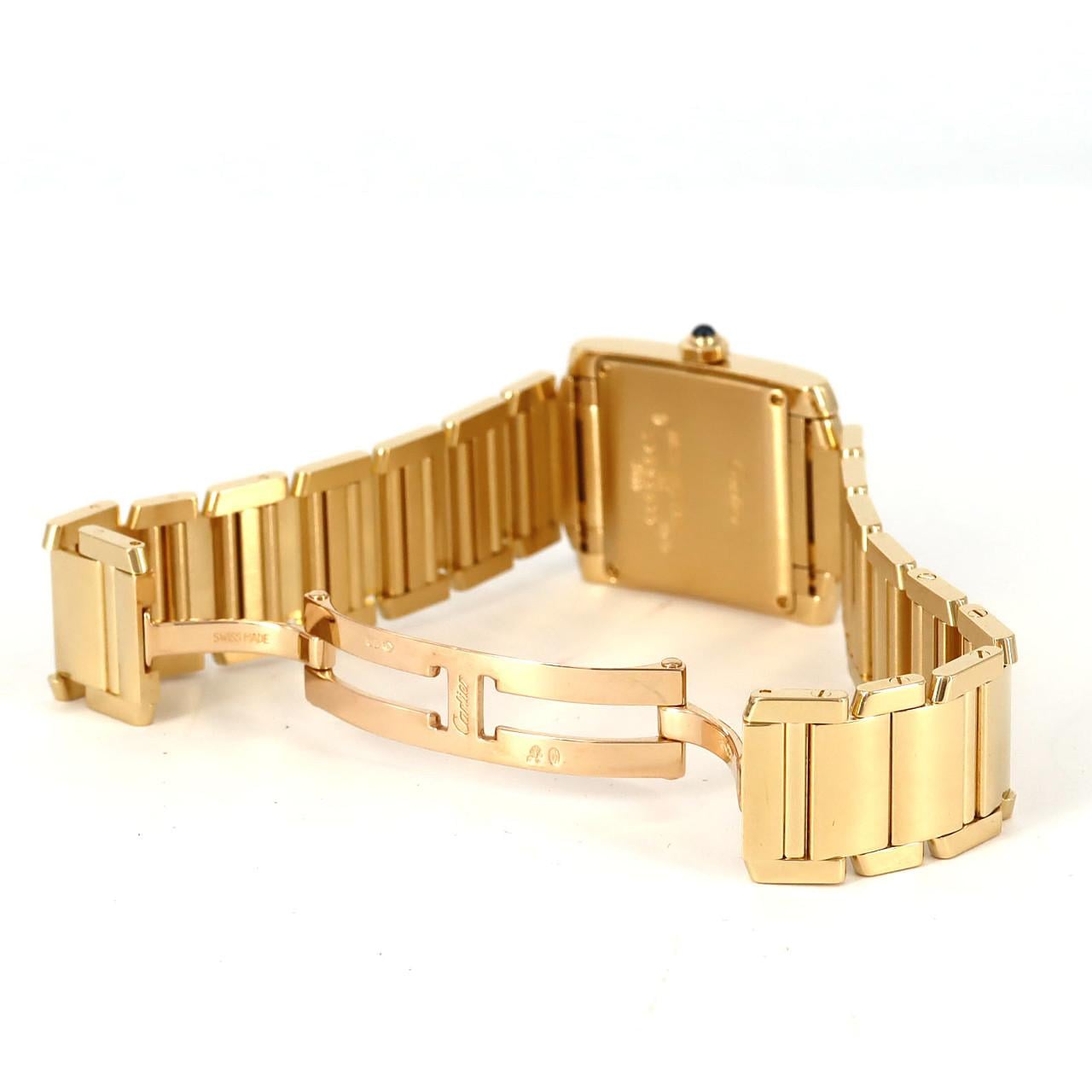 カルティエ タンクフランセーズMM YG W50014N2 YG クォーツ