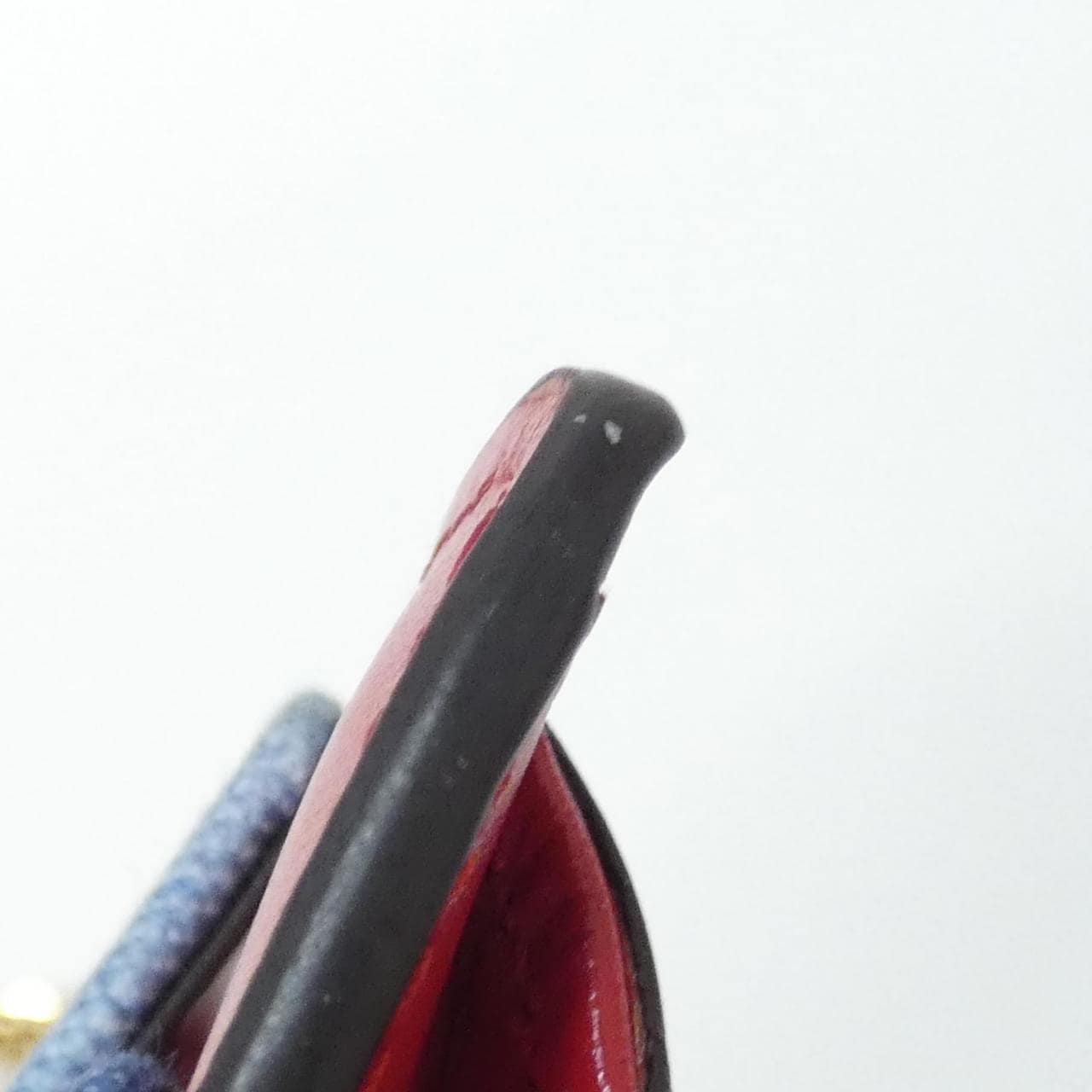 ルイヴィトン デニム モノグラム ポルトフォイユ フロール チェーン M69036 チェーンウォレット