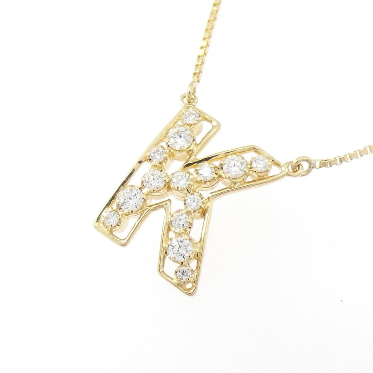 アーカー ルミエトワール イニシャル ネックレス