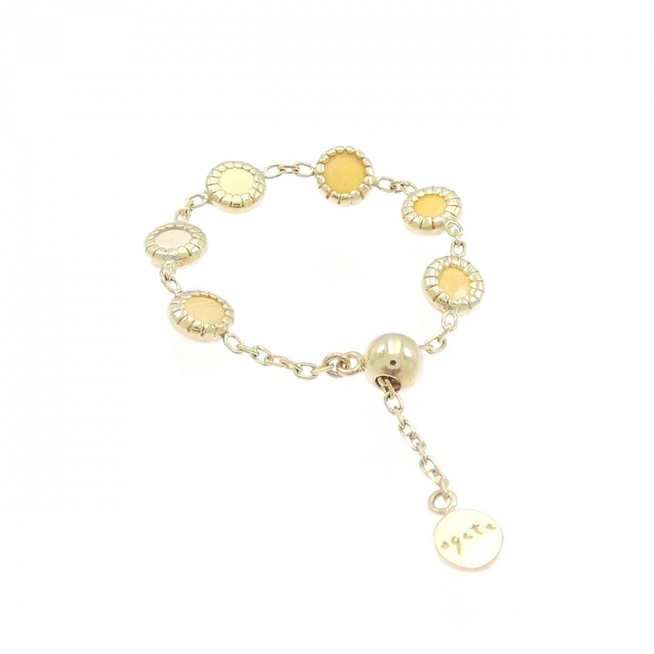 アガット オパール リング