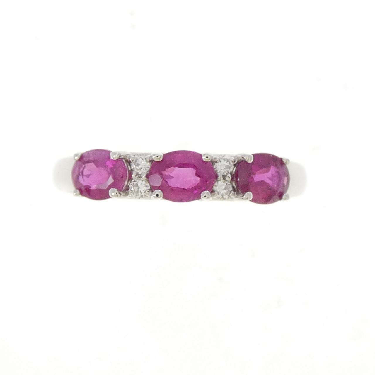 PT950 ルビー リング 0.70CT