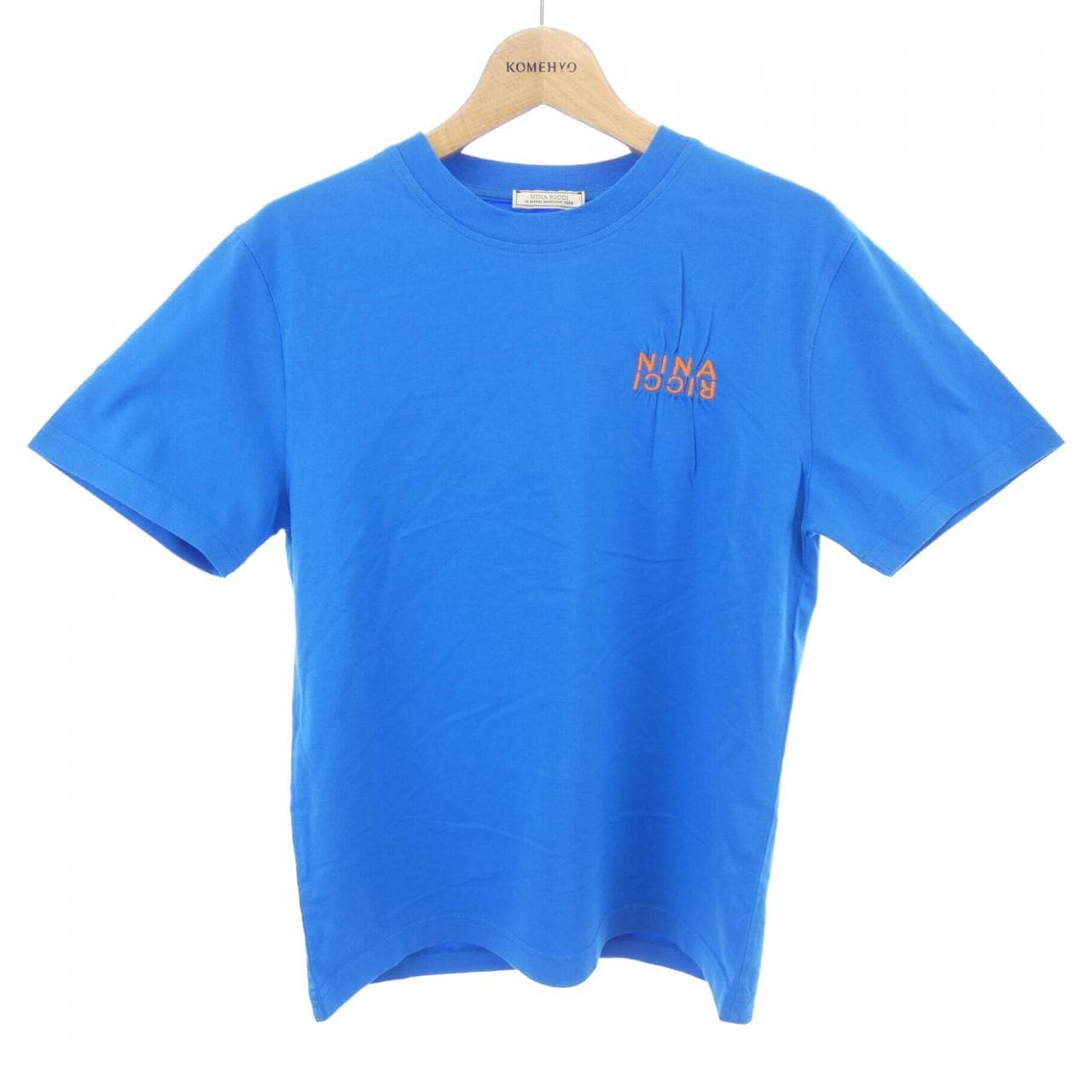 NINA RICCI - ニナリッチ NINA RICCI Tシャツ NINA RICCI ニナリッチ 半袖 Tシャツ ビジューロゴ パープル S