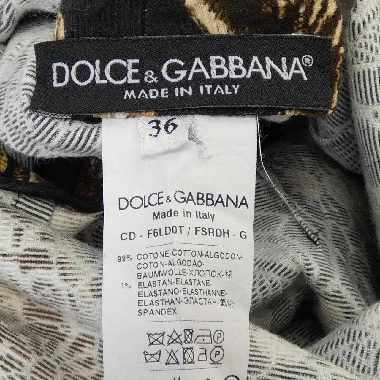 ドルチェアンドガッバーナ DOLCE&GABBANA F6LD0T/FSRDH ワンピース