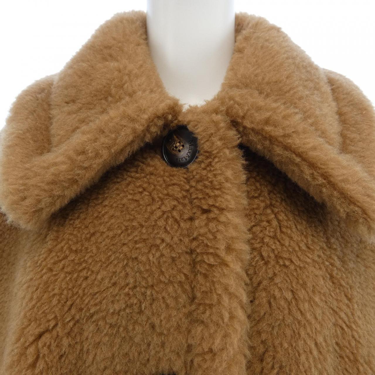 マックスマーラ Max Mara 473626 テディベア ケープ