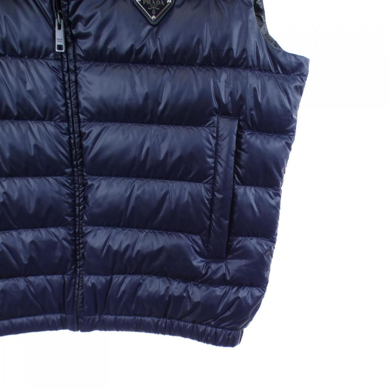 Prada Triangle Logo Down Vest SGH065 R212 11HU