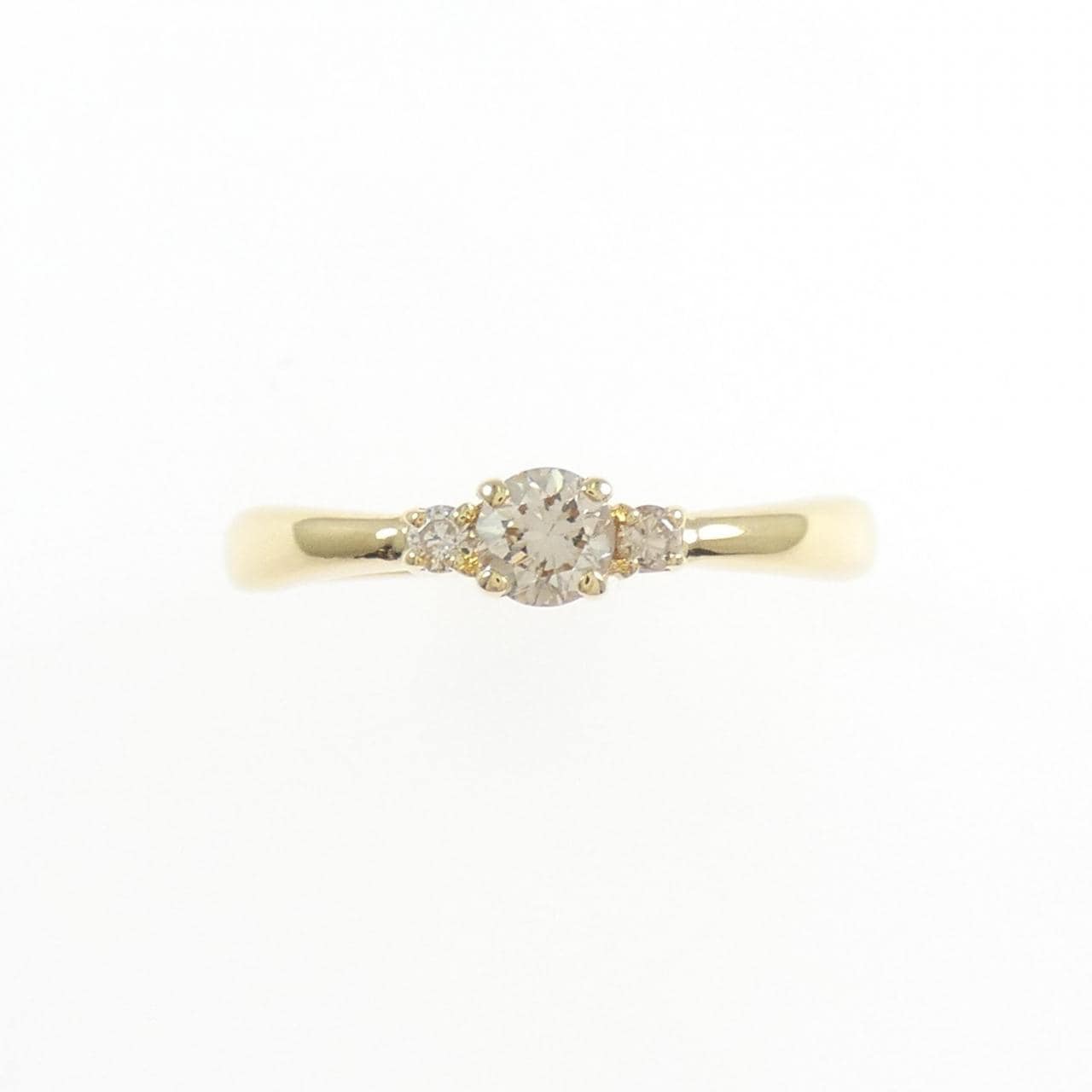 K18YG ダイヤモンド リング 0.20CT