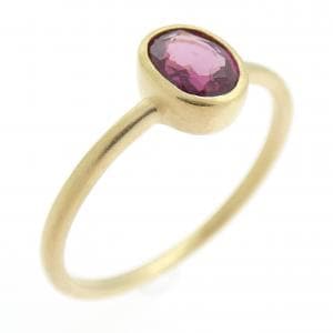K18YG ガーネット リング 0.50CT