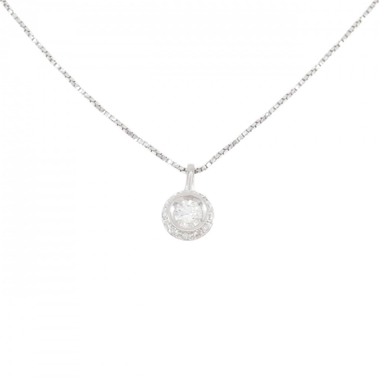 PT900/PT850 ダイヤモンド ネックレス 0.36CT