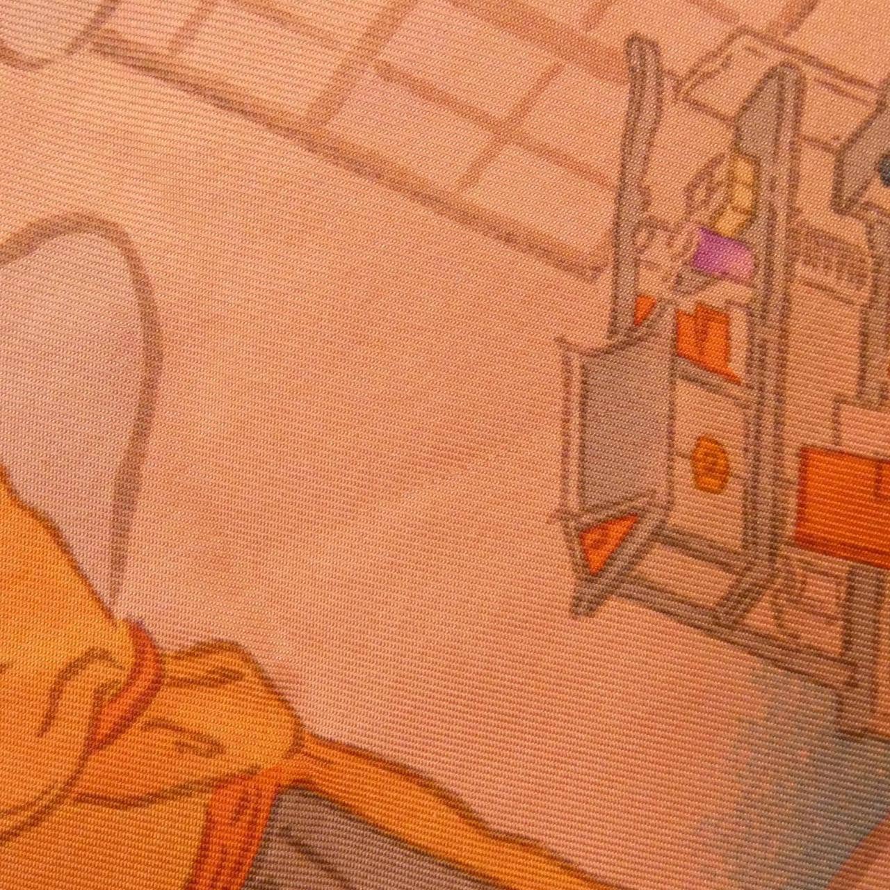 エルメス LES ARTISAN D'HERMES カレ スカーフ