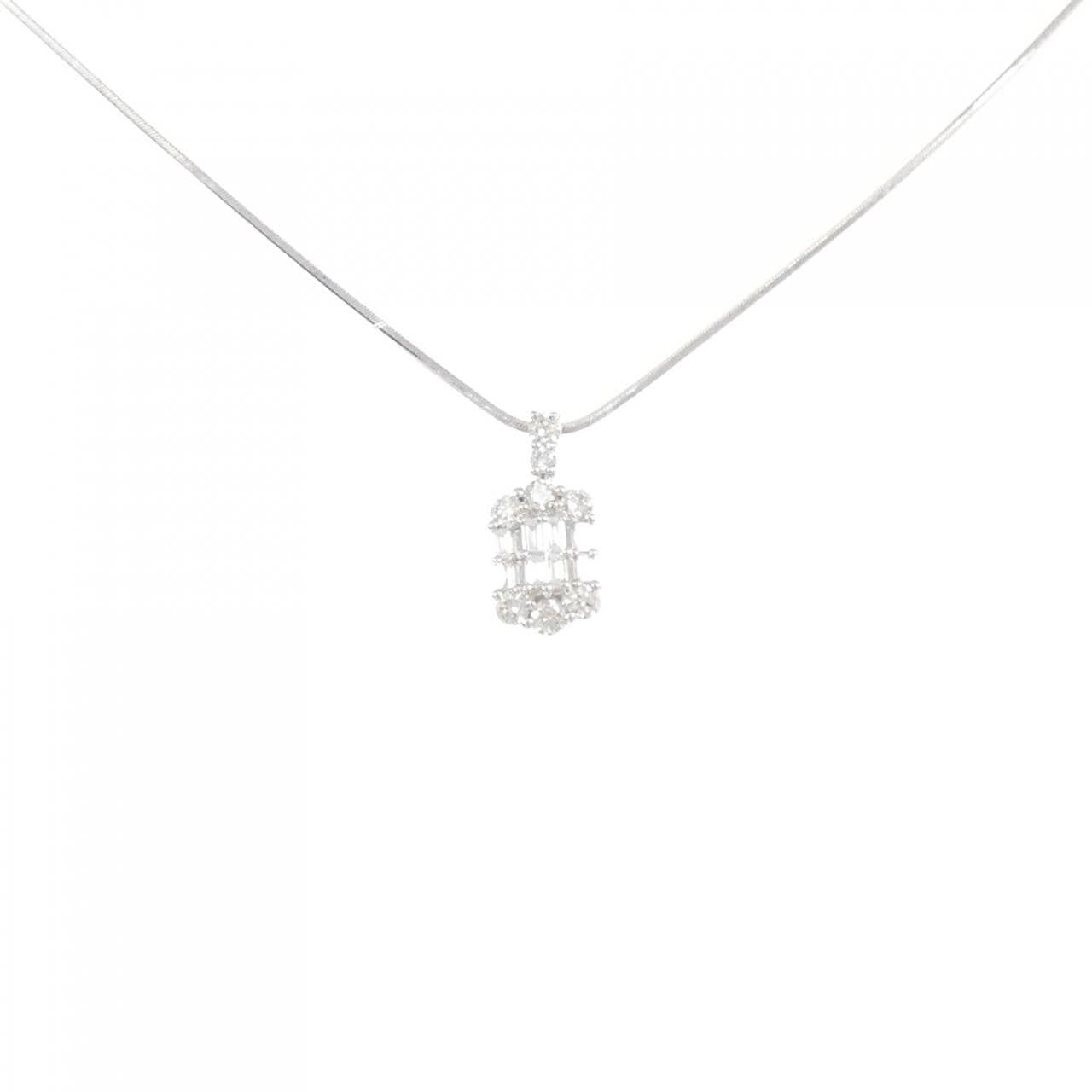 PT900/PT850 Diamond Necklace 0.50CT