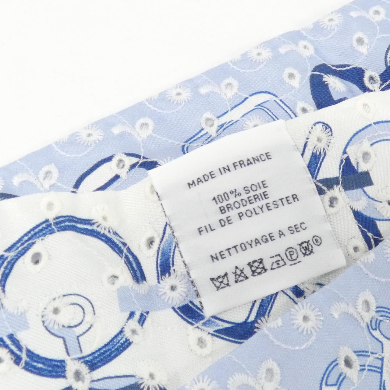 エルメス DO RE BOUCLES ツイリー ブロデリー アングレーズ 853951S スカーフ