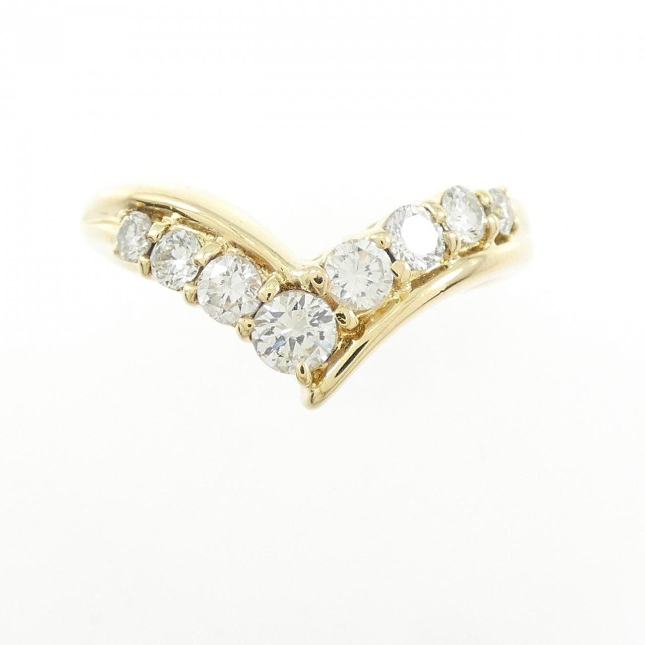 K18YG ダイヤモンド リング 0.50CT