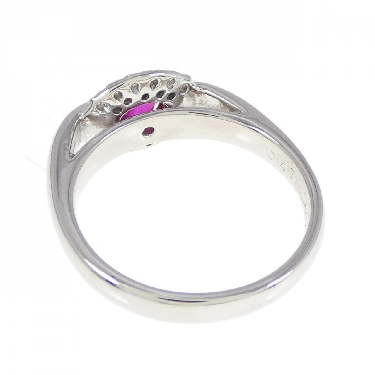 PT ルビー リング 0.47CT