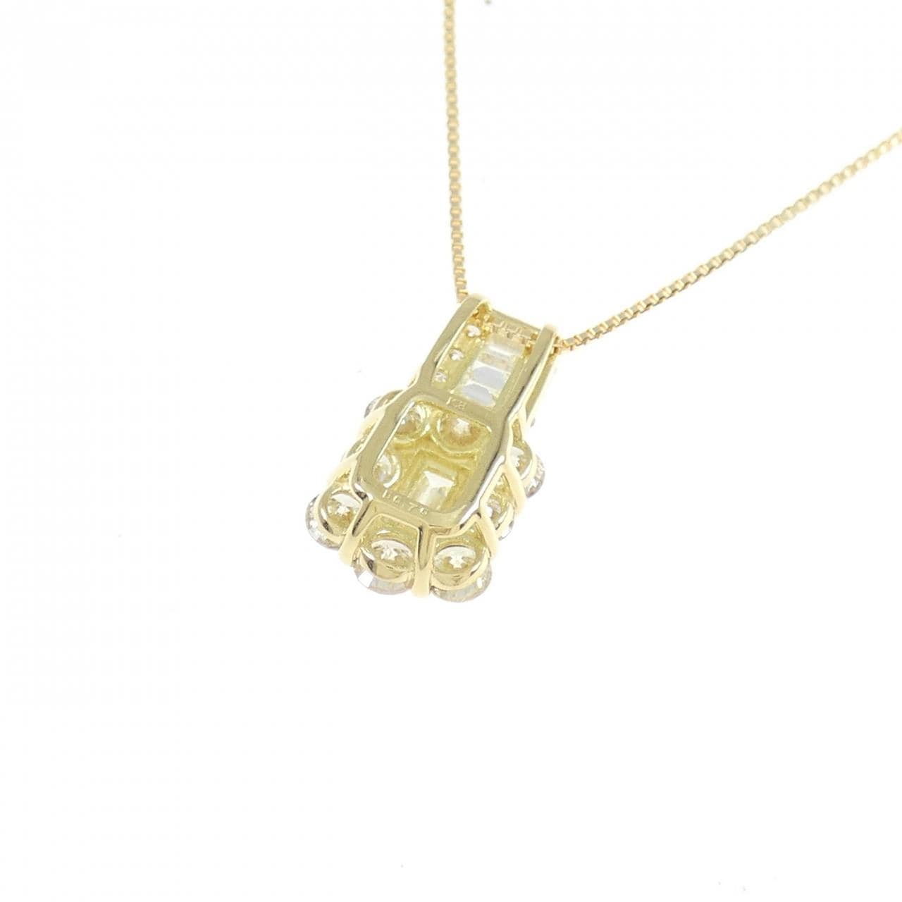 【新品】K18YG ダイヤモンド ネックレス 0.70CT