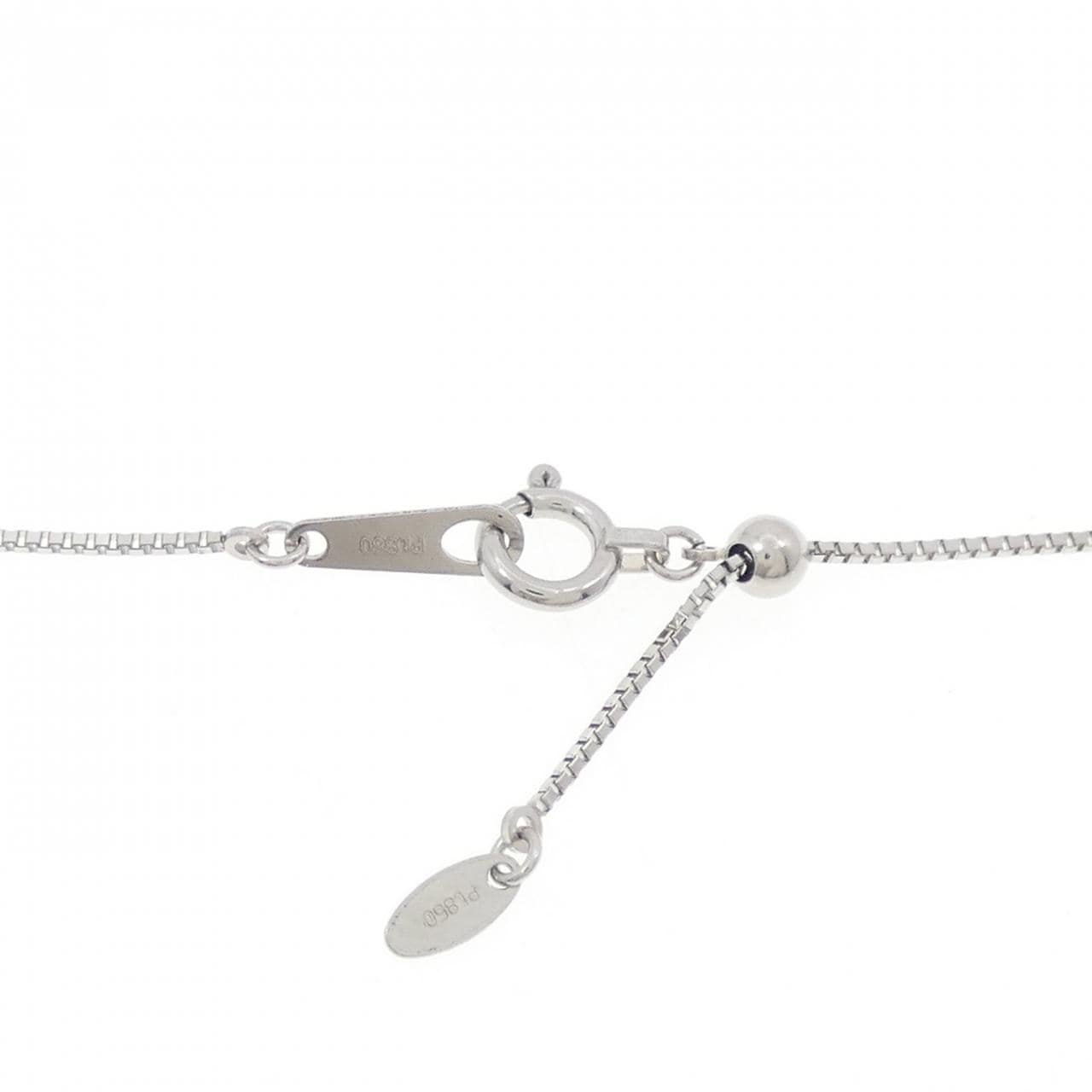 PT900/PT850 エメラルド ネックレス 0.69CT