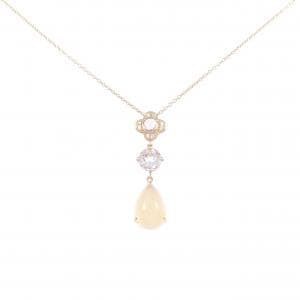 ポンテヴェキオ フラワー カラーストーン ネックレス