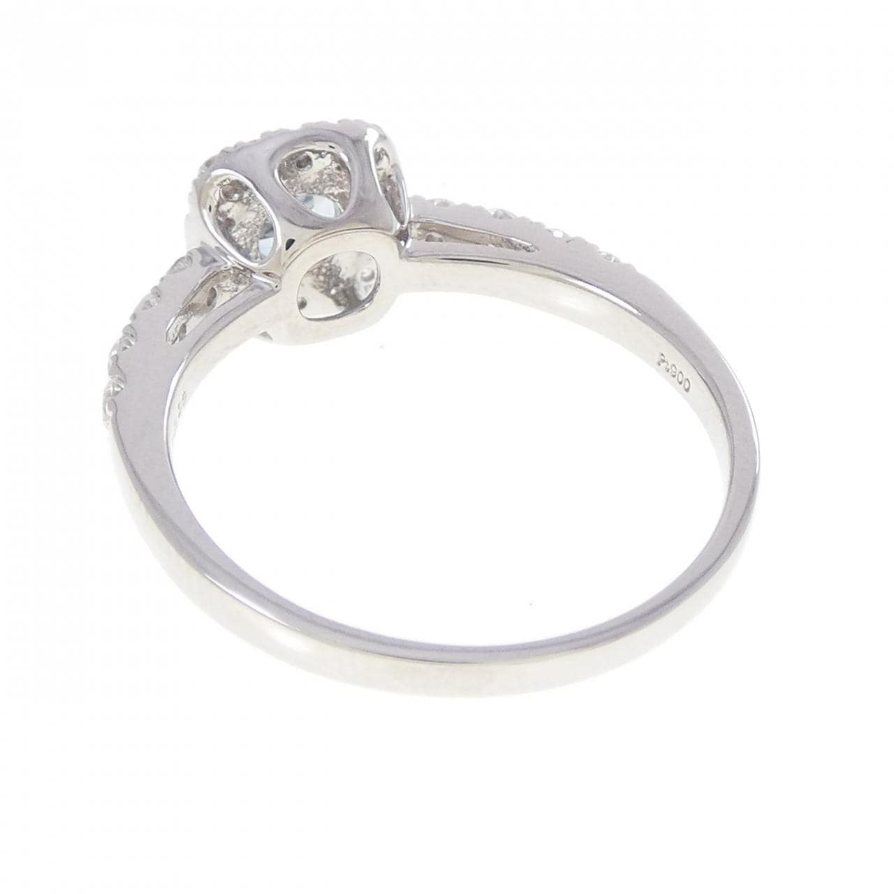 PT900 アクアマリン リング 0.43CT