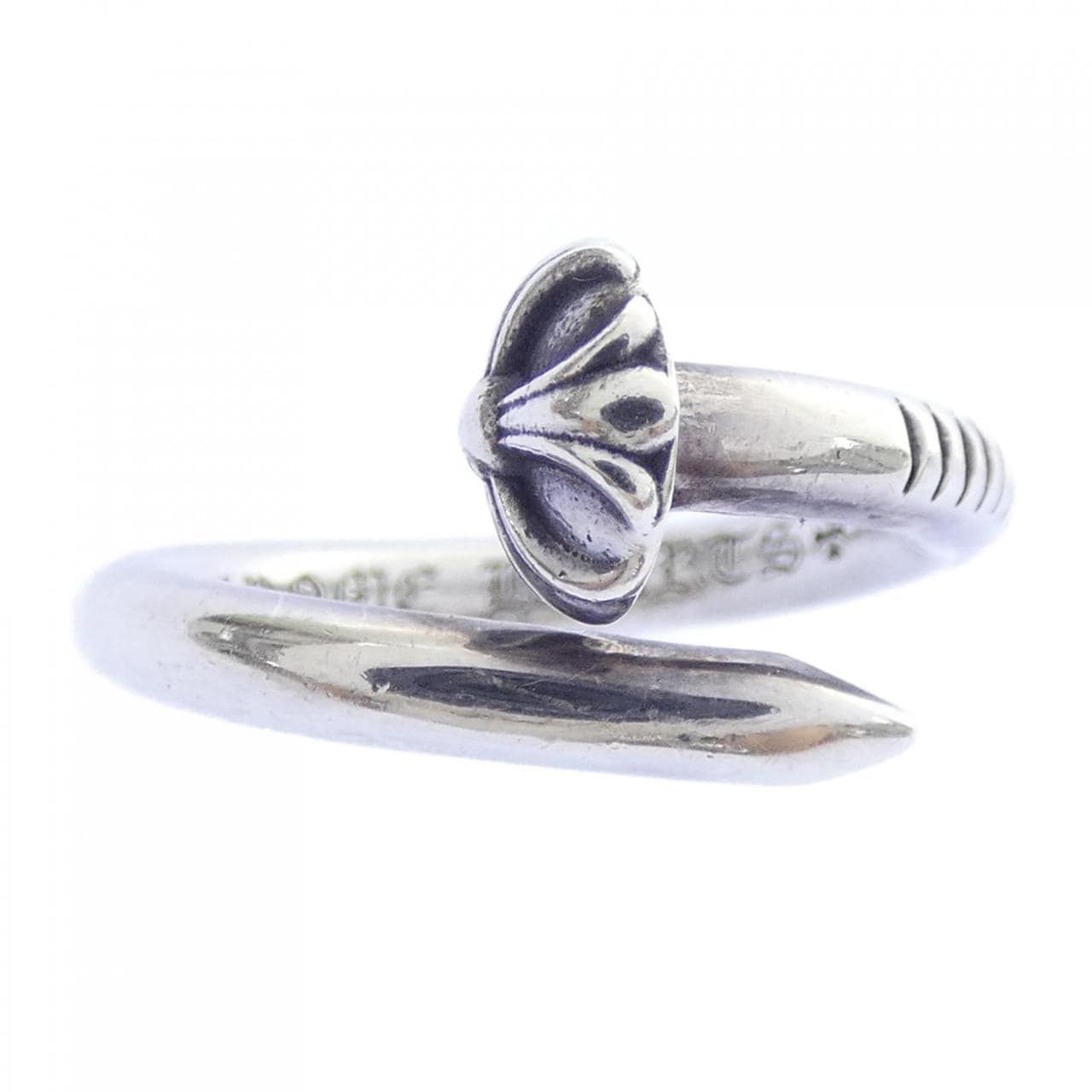 クロムハーツ CHROME HEARTS NAIL CROSS BALL 2356 304 2600 RING