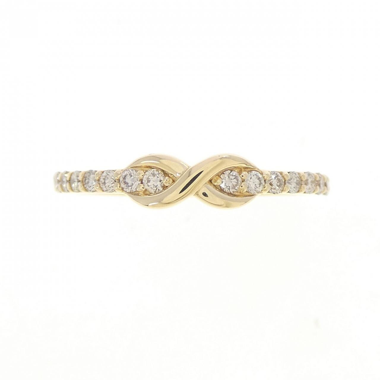 K18YG ダイヤモンド リング 0.20CT