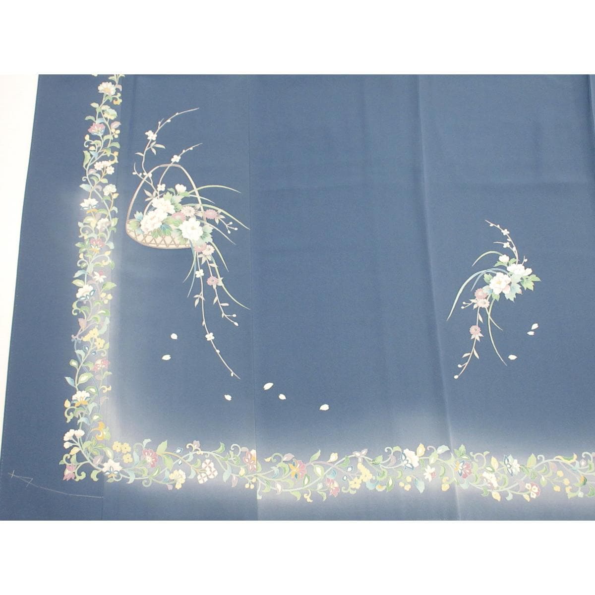 【未使用品】訪問着　友禅加工ボカシ染