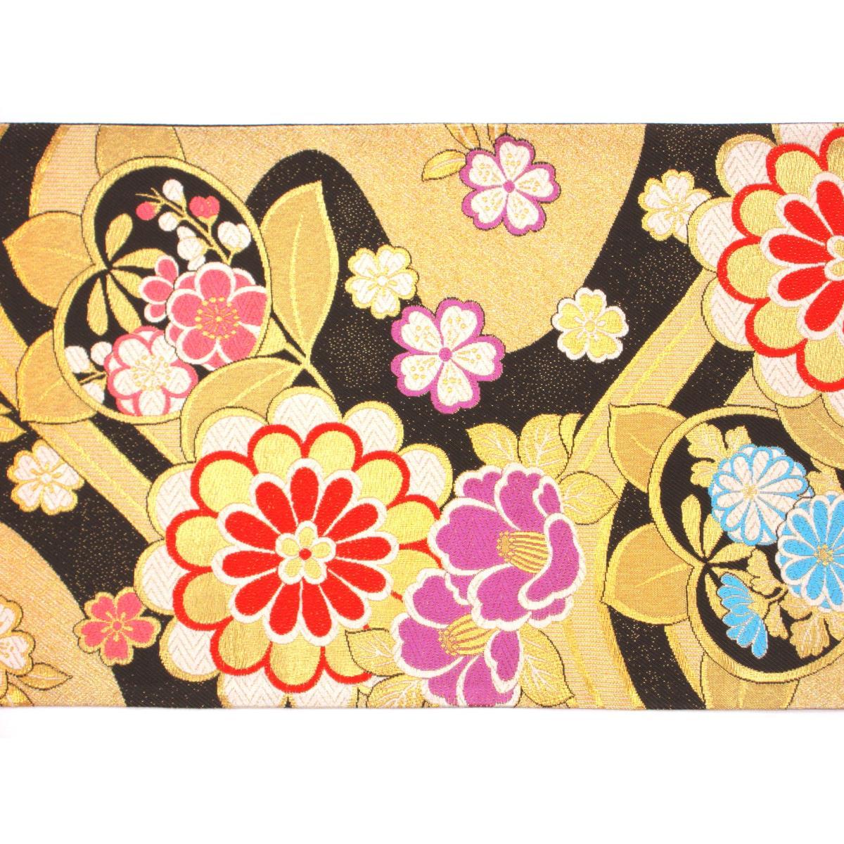 袋帯　芯なし仕立