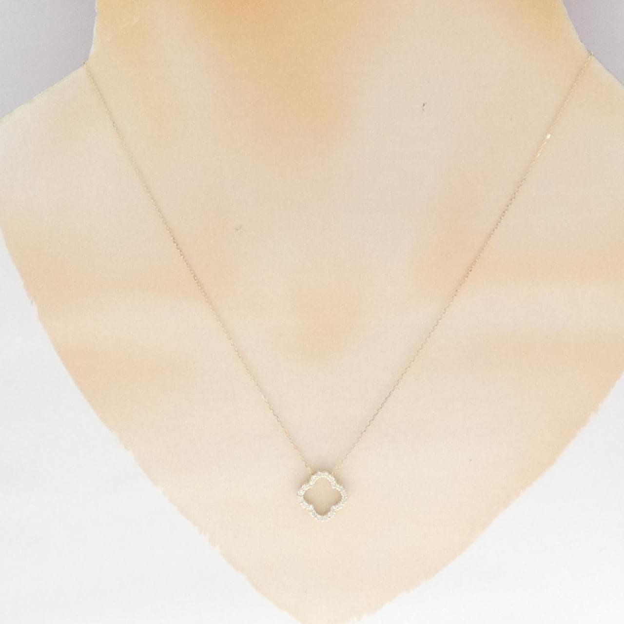 K18YG ダイヤモンド ネックレス 0.20CT