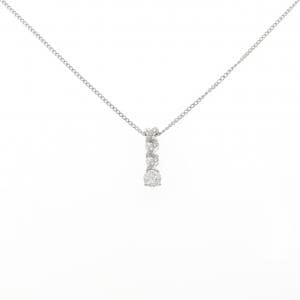 PT900/PT850 ダイヤモンド ネックレス 0.368CT