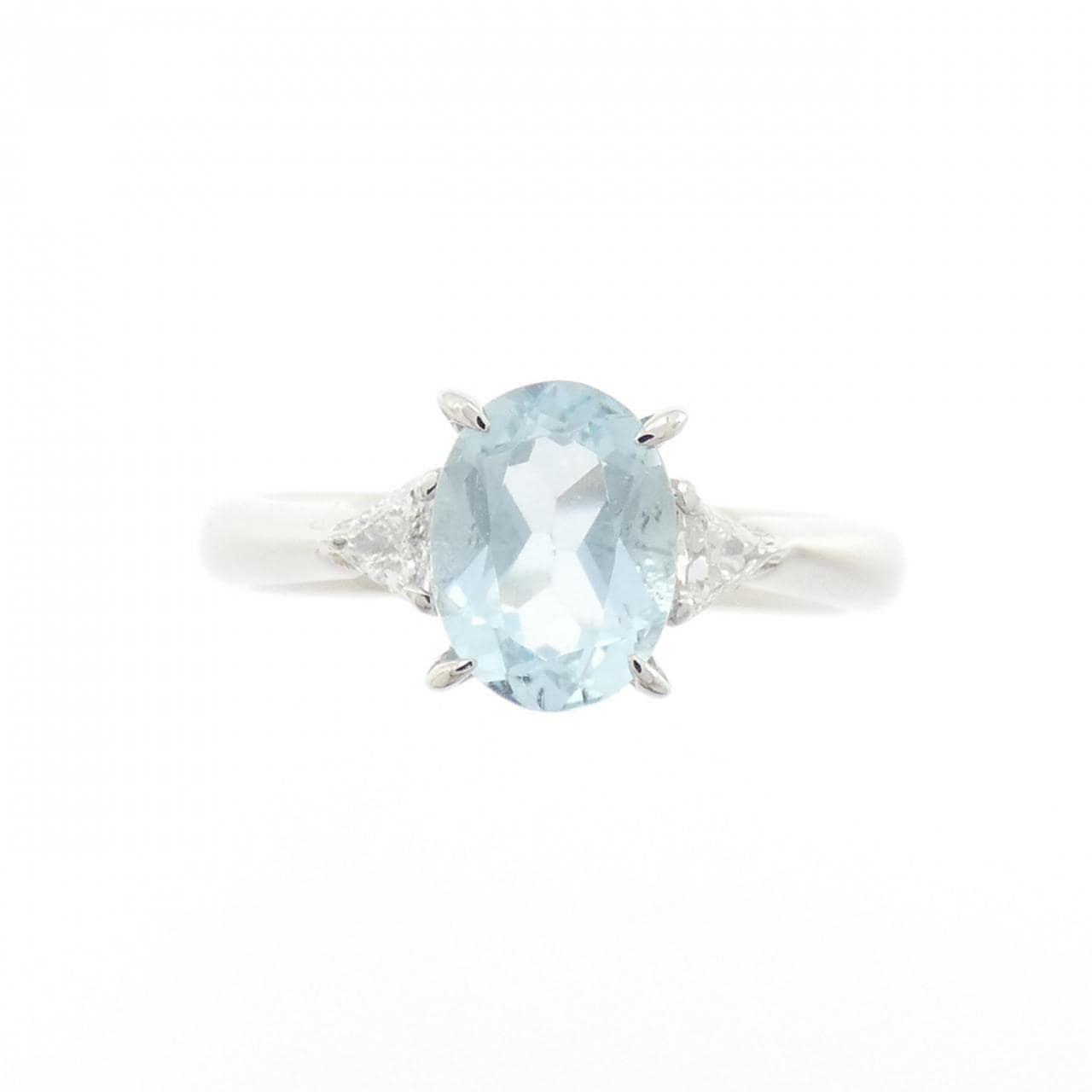 PT900 アクアマリン リング 1.14CT