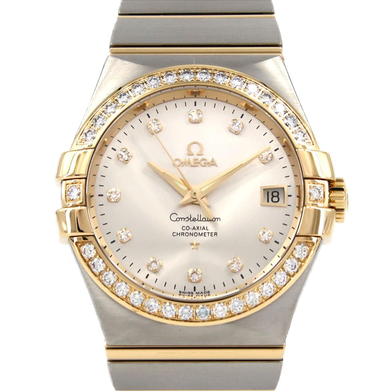 【新品】オメガ コンステレーション YGコンビ/D･11P 123.25.35.20.52.002 SSxYG 自動巻