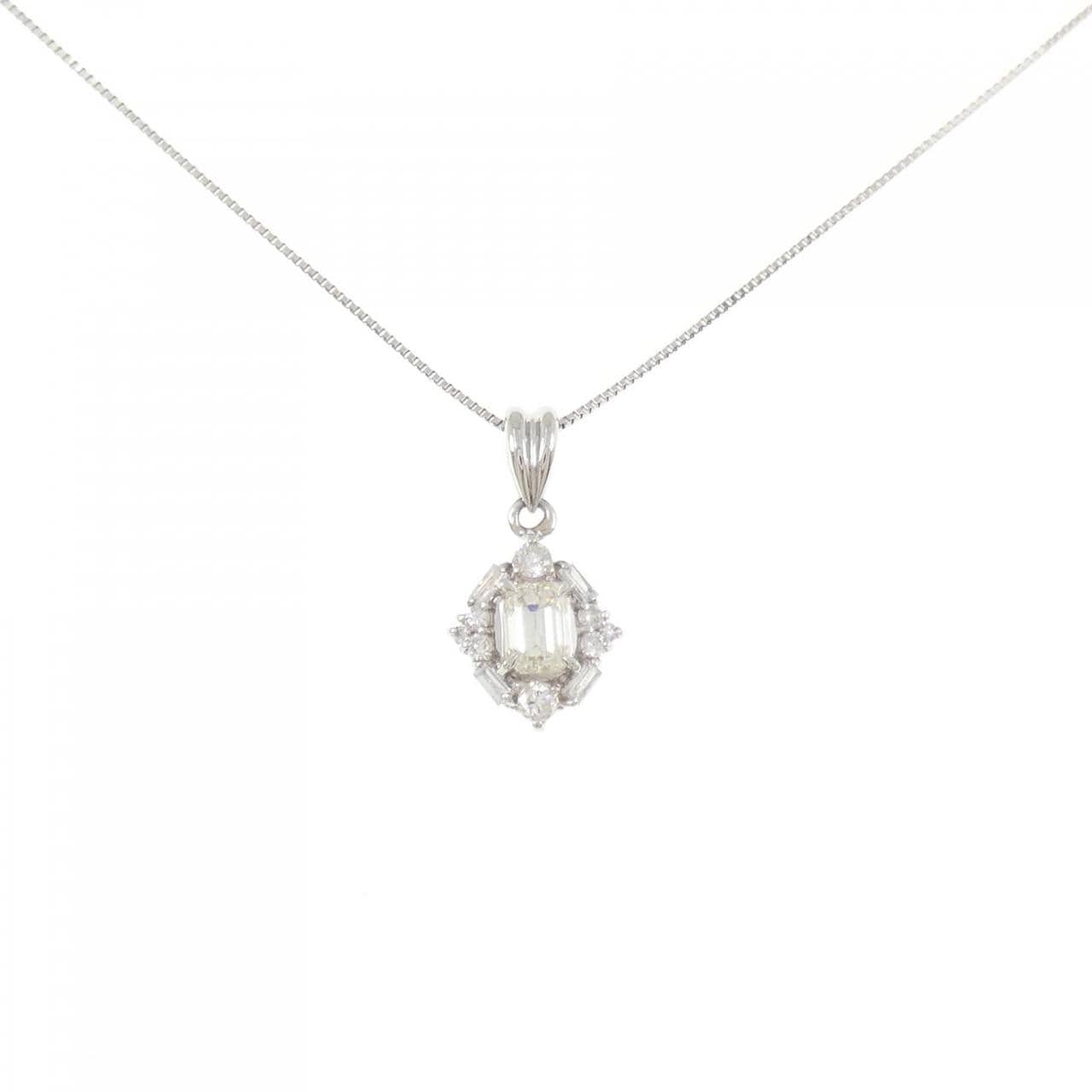 PT900/PT850 ダイヤモンド ネックレス 0.71CT