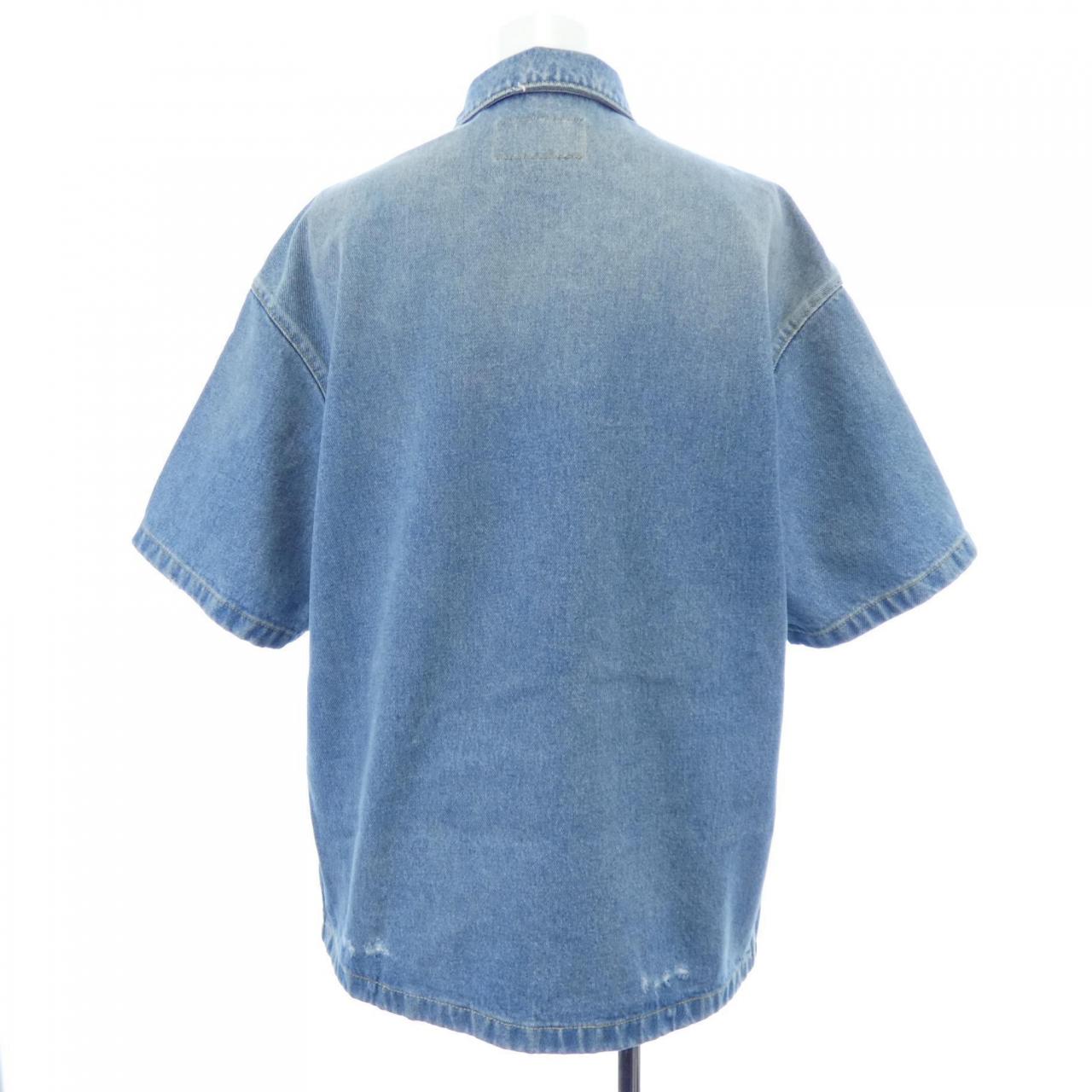 プラダ PRADA トライアングルロゴ GEC067 S212 1ZAB S／Sシャツ