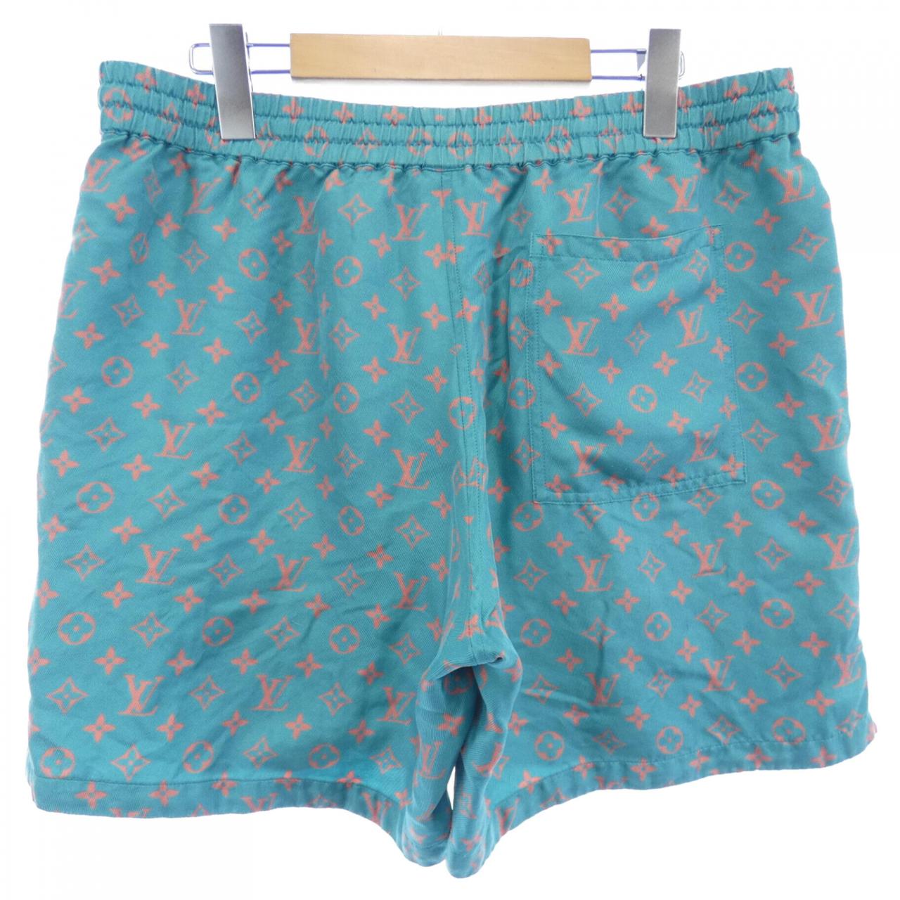 ルイヴィトン LOUIS VUITTON モノグラムシルクショーツ HTP06WUPP ショートパンツ