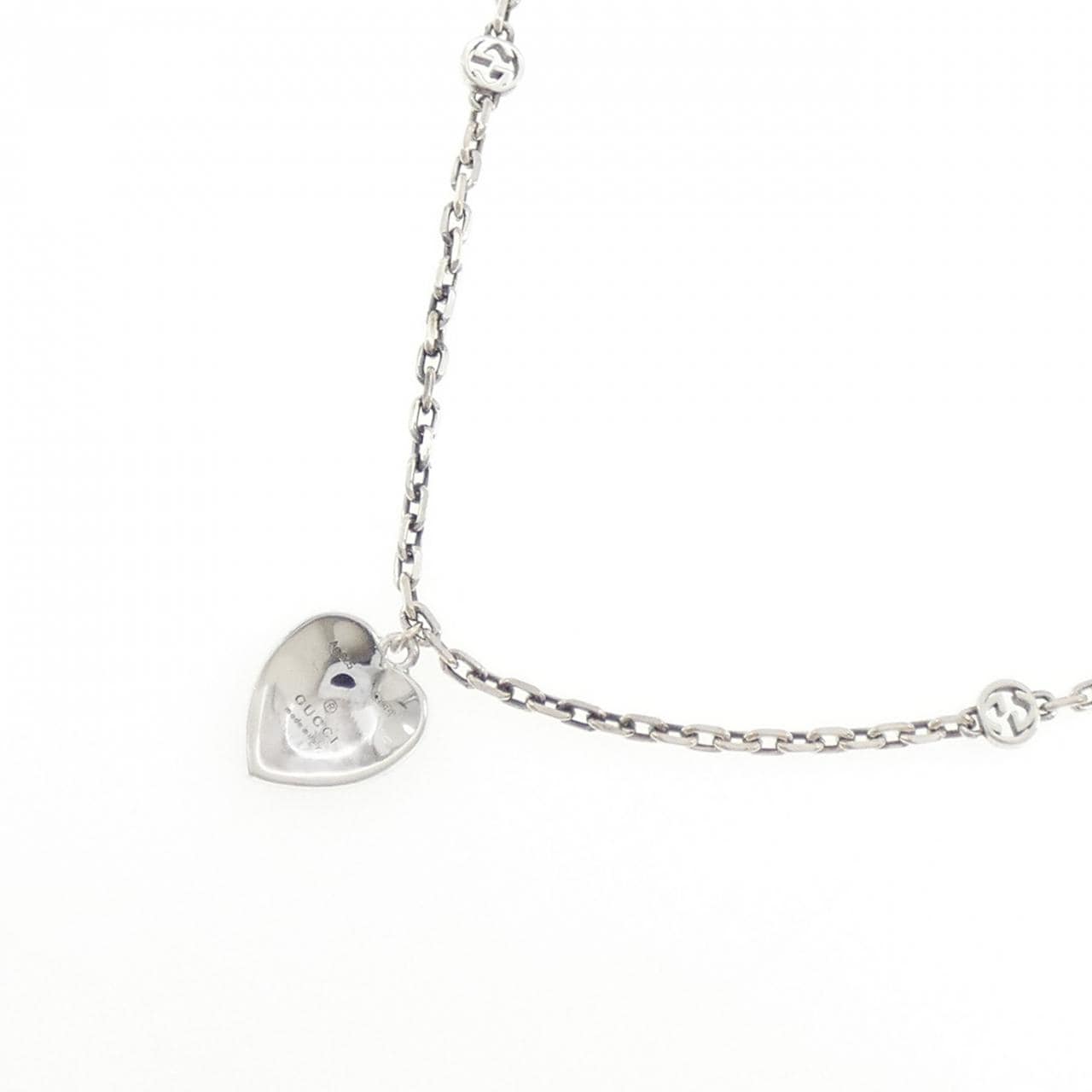 グッチ ハート 樹脂 ネックレス