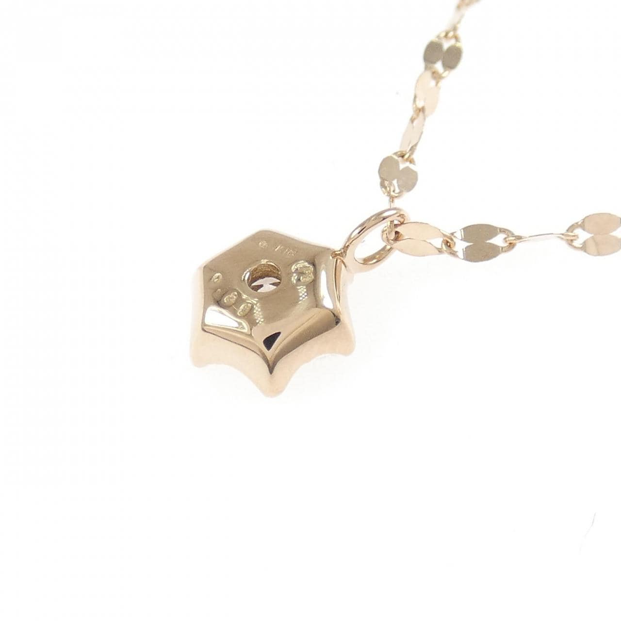 K18PG ダイヤモンド ネックレス 0.31CT