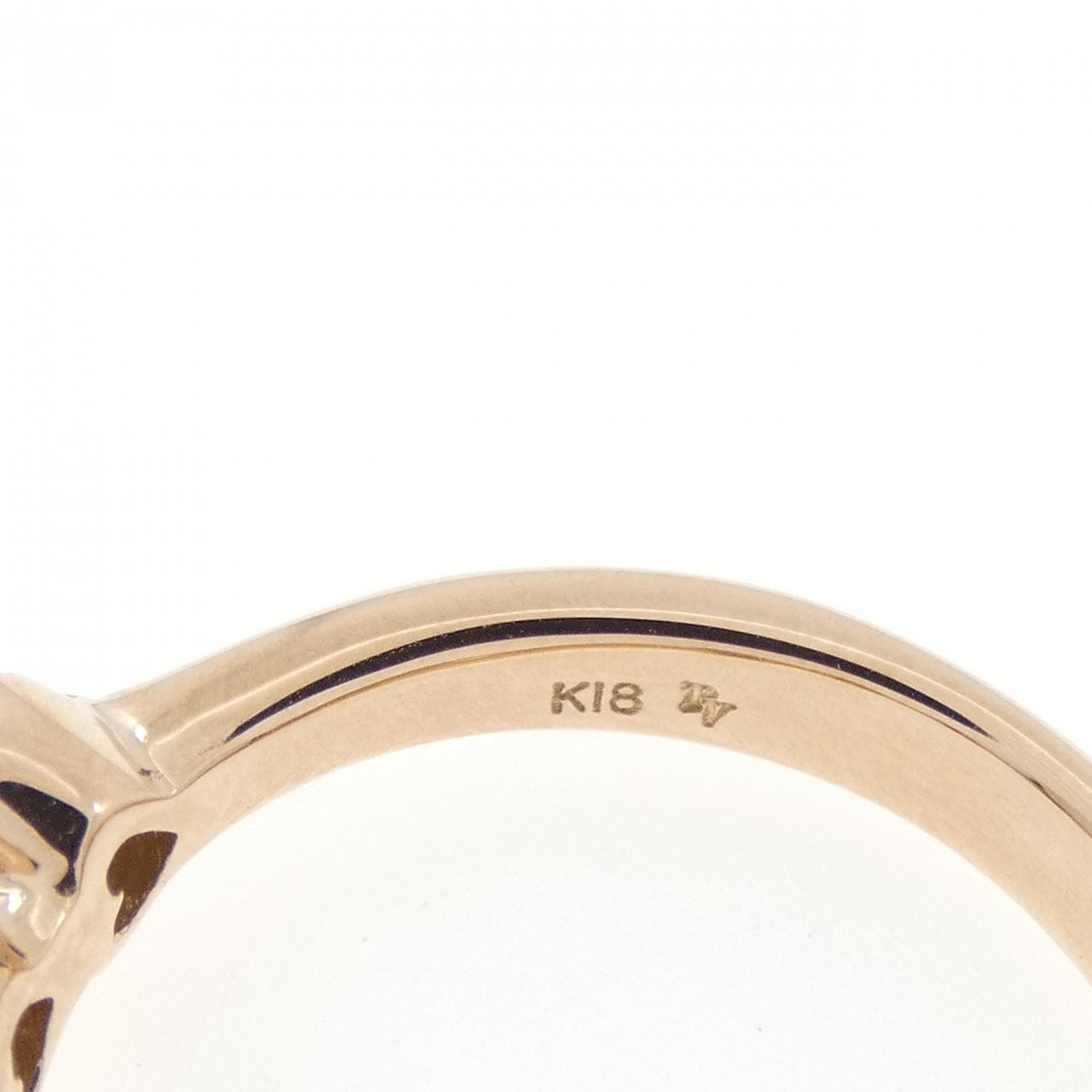 ポンテヴェキオ ハート ダイヤモンド リング 0.43CT